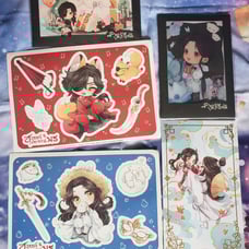 MXTX TGCF bundle merch items .