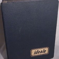 Lot of 6 Ideas old Fashioned Magazines in a Black Binder