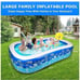 Inflatable Pool 97 X 57 X 27\