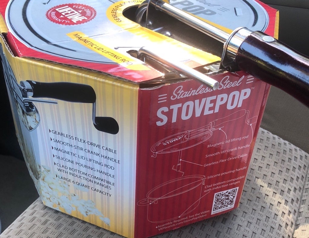 Stovepop Stainless Steel Popper, BNWOT