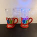 NEW Pair of DISNEY ON ICE 7 Strobe Light-Up Tumbler Mugs.