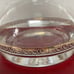Bombay glass decanter