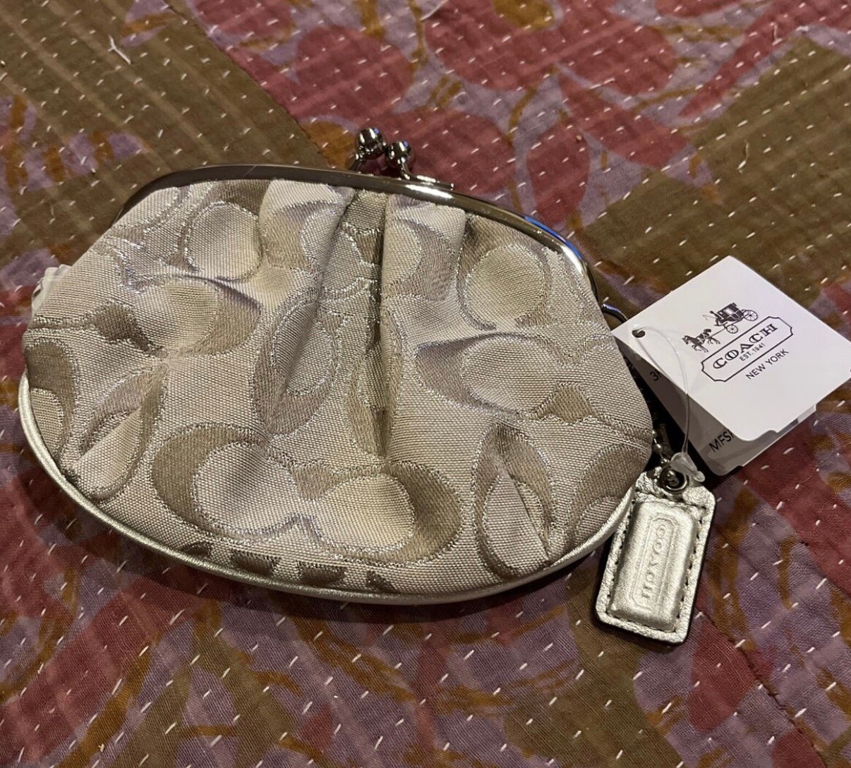 Coach light khaki silver 12 cm otl sg fr cos e