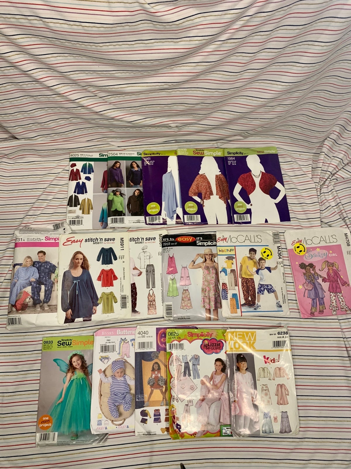 Large Pattern/Sewing Accessory Bundle