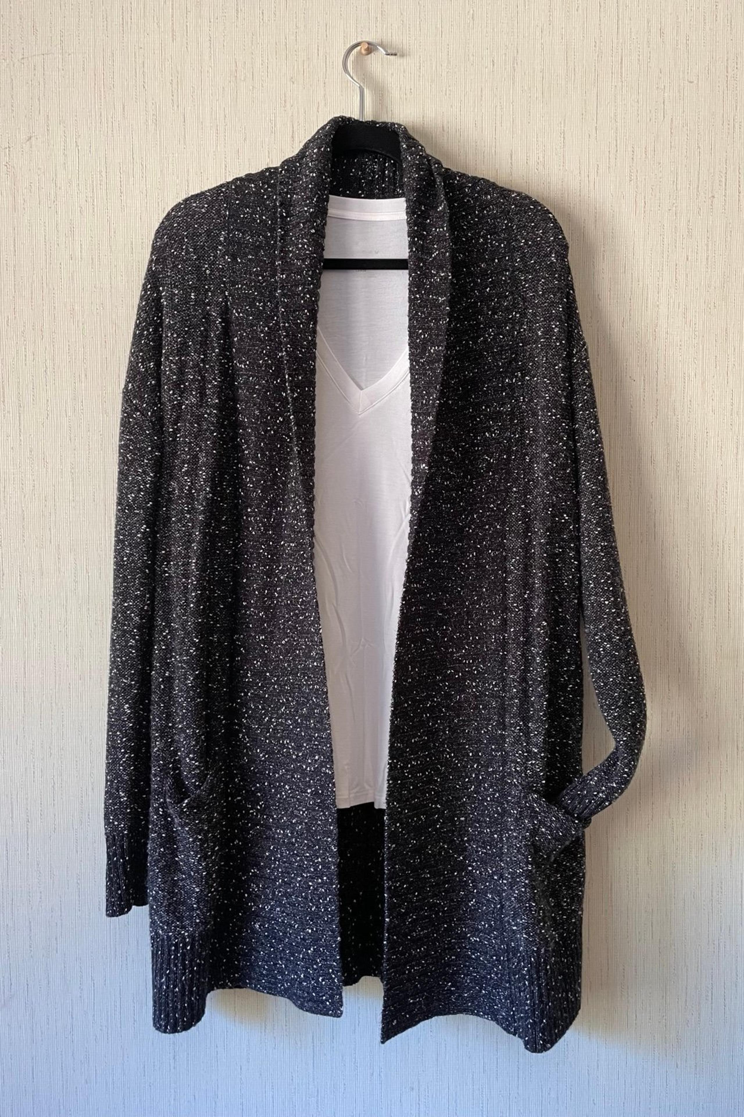 Caslon Long Heavy Duster Open Cardigan Sweater