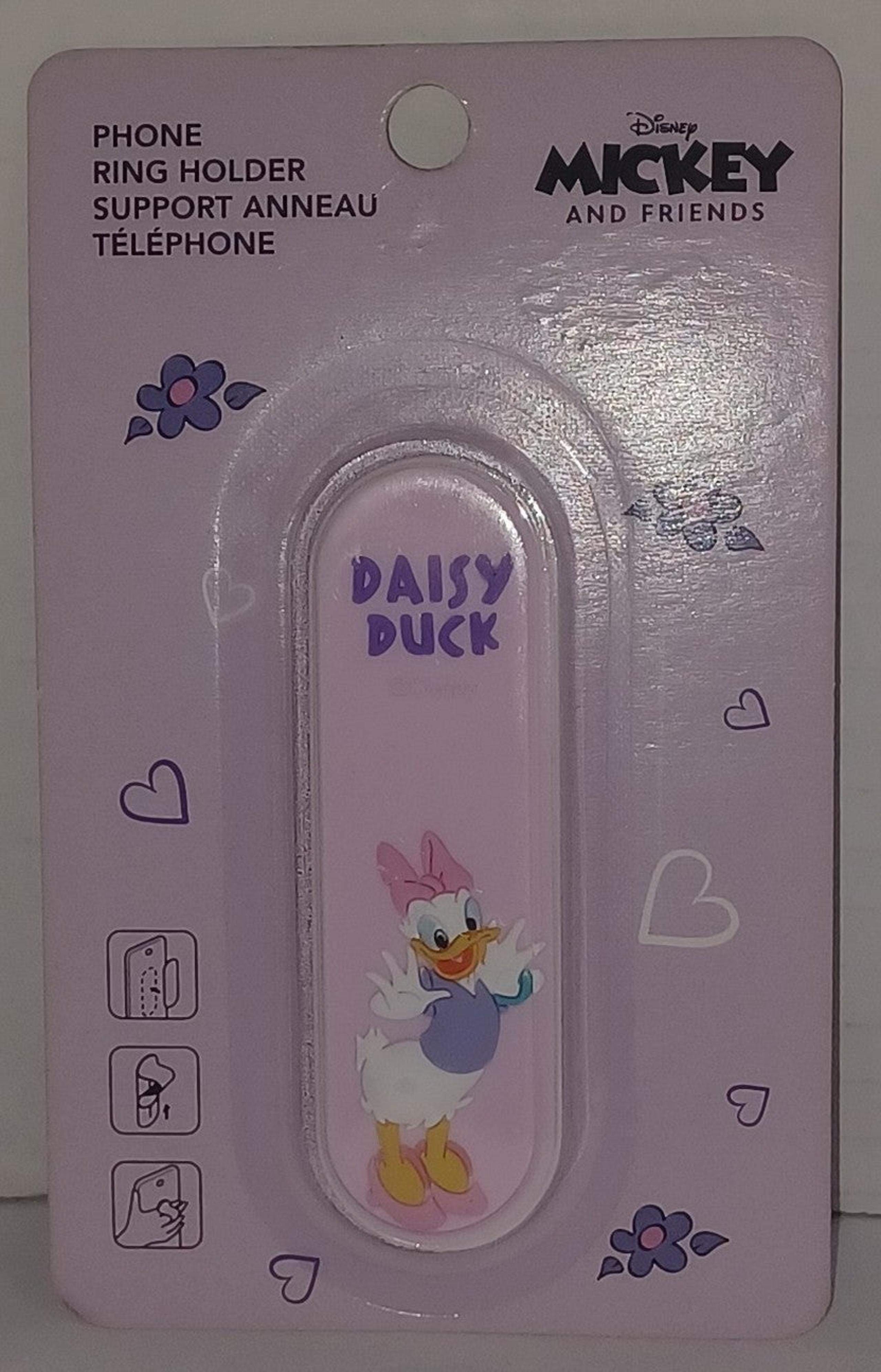 Disney Daisy Duck Stick On Cell Phone Holder ring grip New