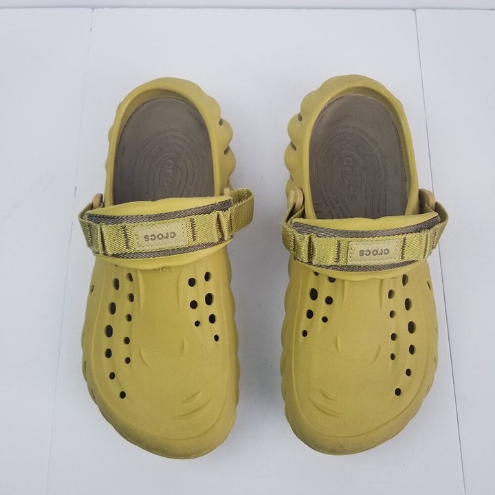 Crocs Unisex Desert Grass Echo Walking Slip On Clogs Shoes US Men's 7/Women's 9