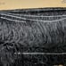 Black Rayon Fringe Trim 23 Yards For Crafts Costumes & Decor