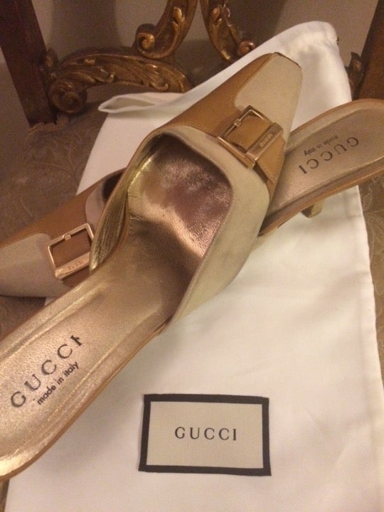GUCCI Buckle Slides