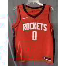 Nike Men's Houston Rockets Russell Westbrook #0 NBA Jersey Red Size M