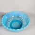 2 Northwood Blue Opal Drapery Pattern Bowls