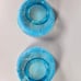 2 Northwood Blue Opal Drapery Pattern Bowls