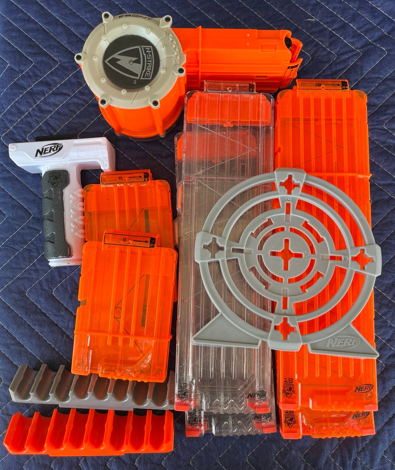 NERF magazine & accessories bundle