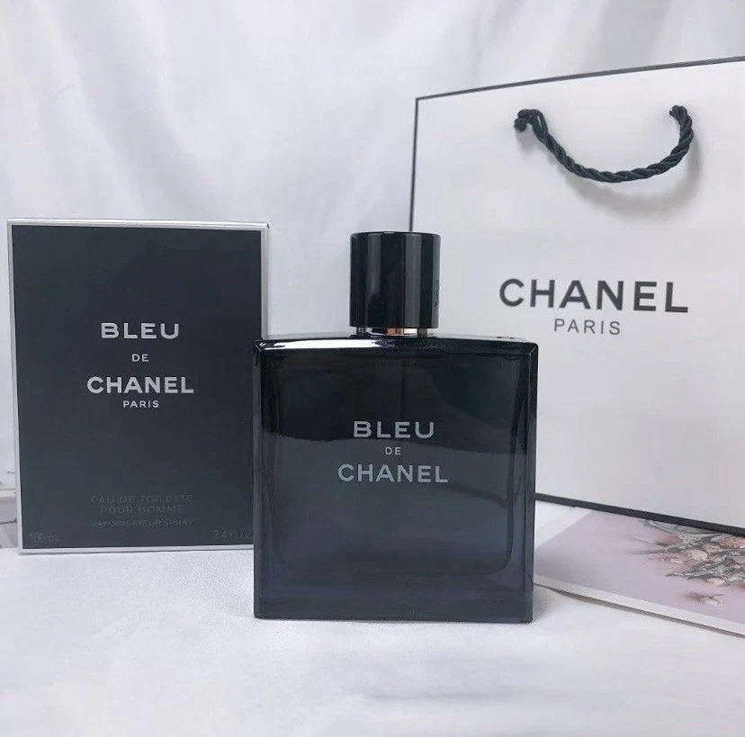 Bleu de CHANEL Eau de Toilette 3.4 oz (100 Ml) New and Sealed