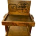Skinny & Co Coconut Oil Wood Store Display