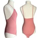 INTIMATELY FREE PEOPLE Coral Blush Seamless Solstice Boho Bodysuit Size XS/S