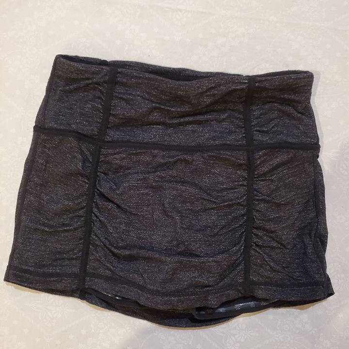 Athleta Athletic Mini Skirt - Heathered Navy Blue - Size XXS