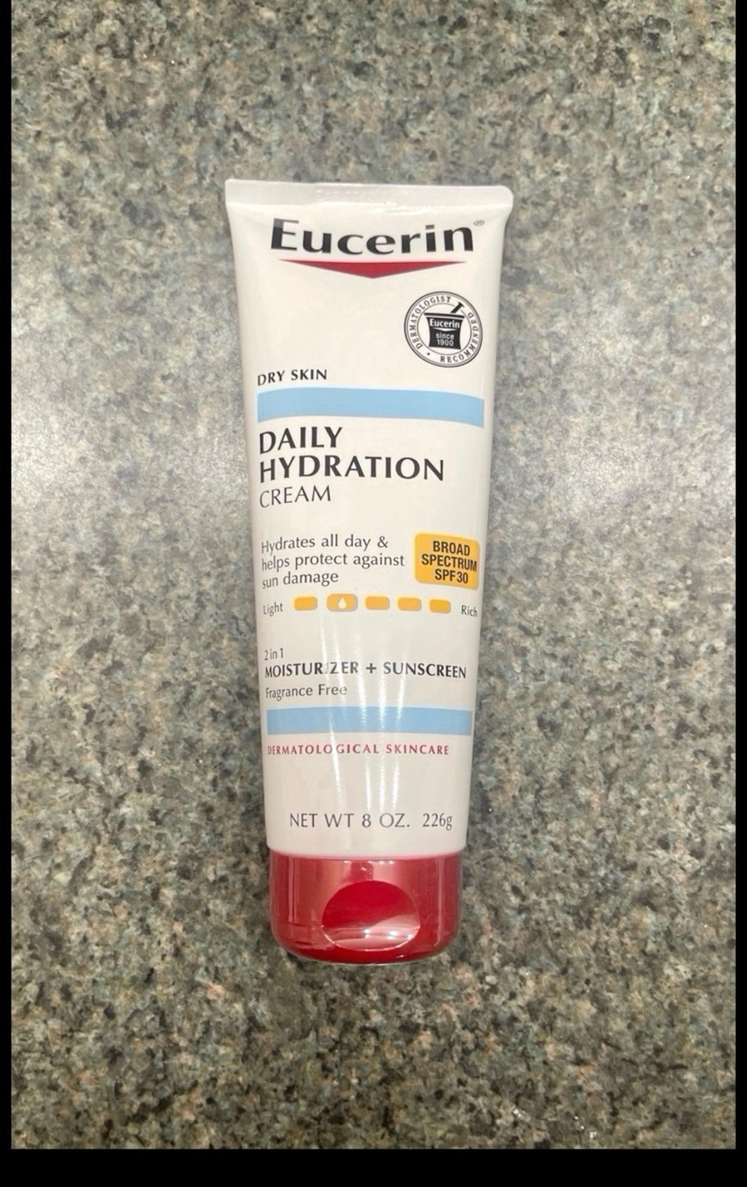 Eucerin spf 30 daily hydration cream