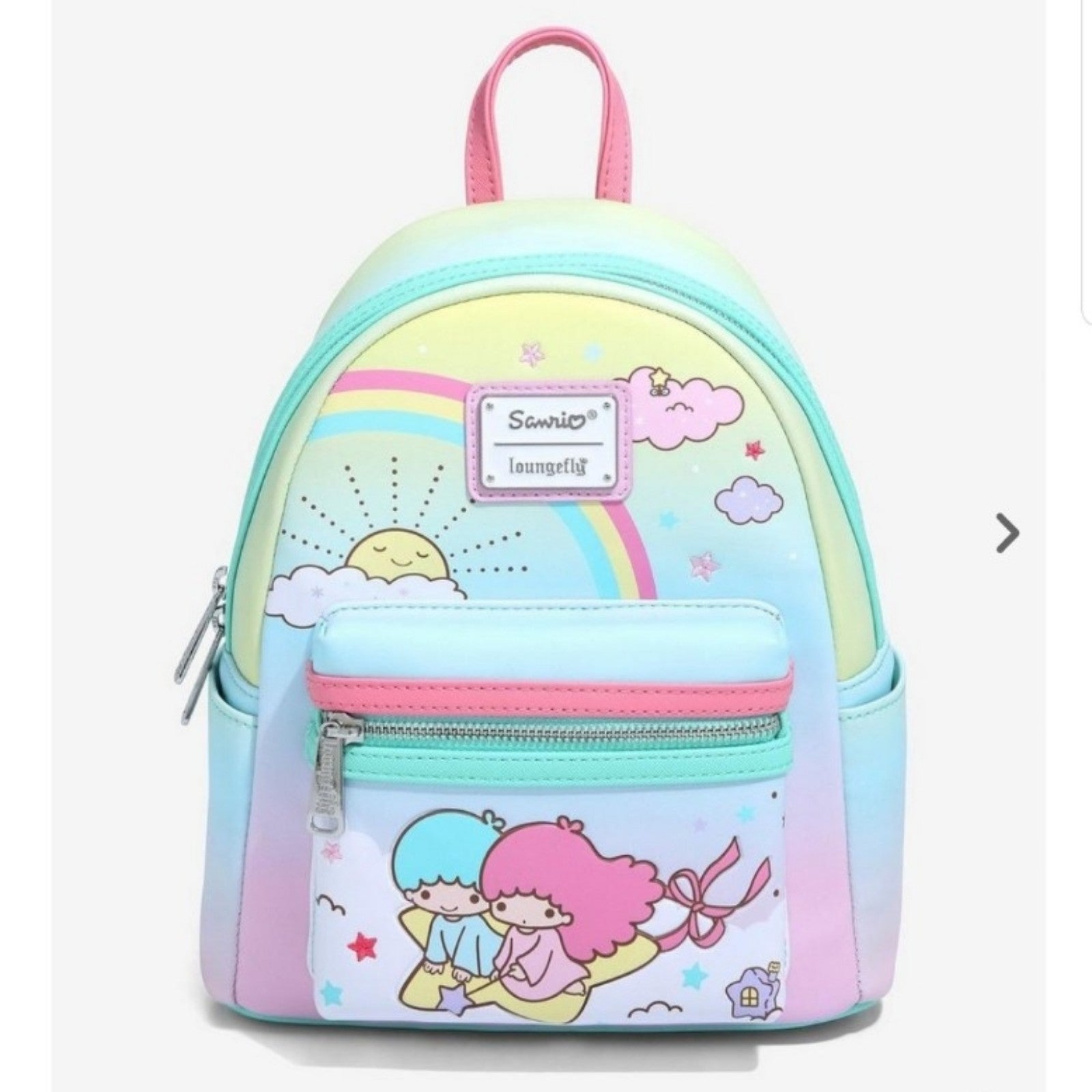 Loungefly Sanrio Hello Kitty Little Twin Stars Rainbow Cloud
