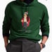 Polo Ralph Lauren Hoodie Size M Vintage Pine Holiday Bear