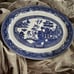 Wood and Sons Woods Ware BLUE WILLOW Platter