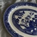 Wood and Sons Woods Ware BLUE WILLOW Platter