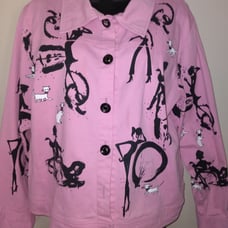 MCM INSPIRED CAT JEAN TYPE JACKET