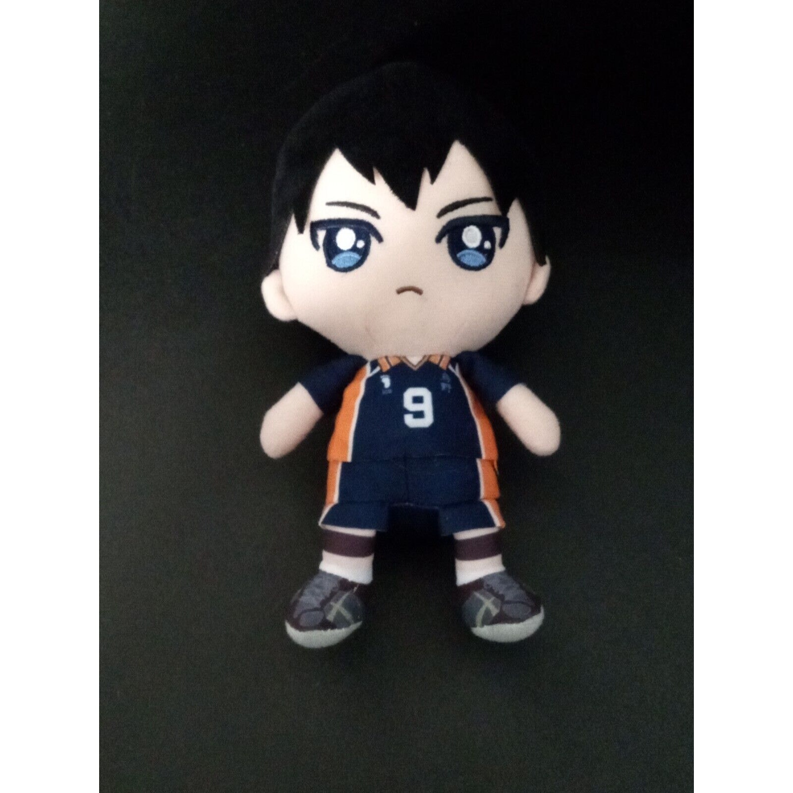 Haikyuu!! Tobio Kageyama Sitting Chibi Plush Doll Toys Official Japan 7 tall