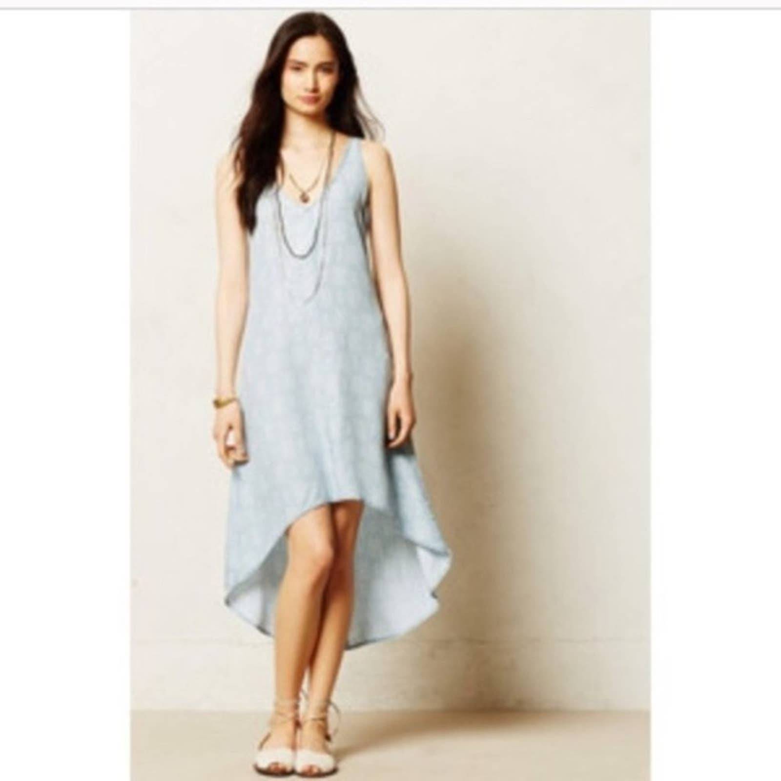 Cloth & Stone Ikat Print Chambray Dress