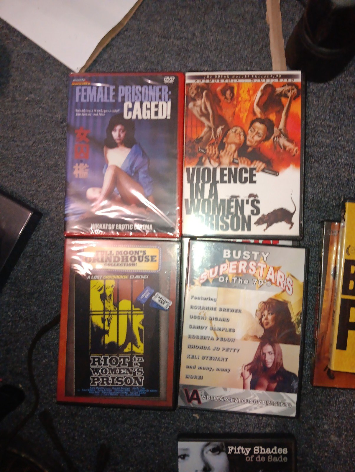 4 cult classic prison DVDs