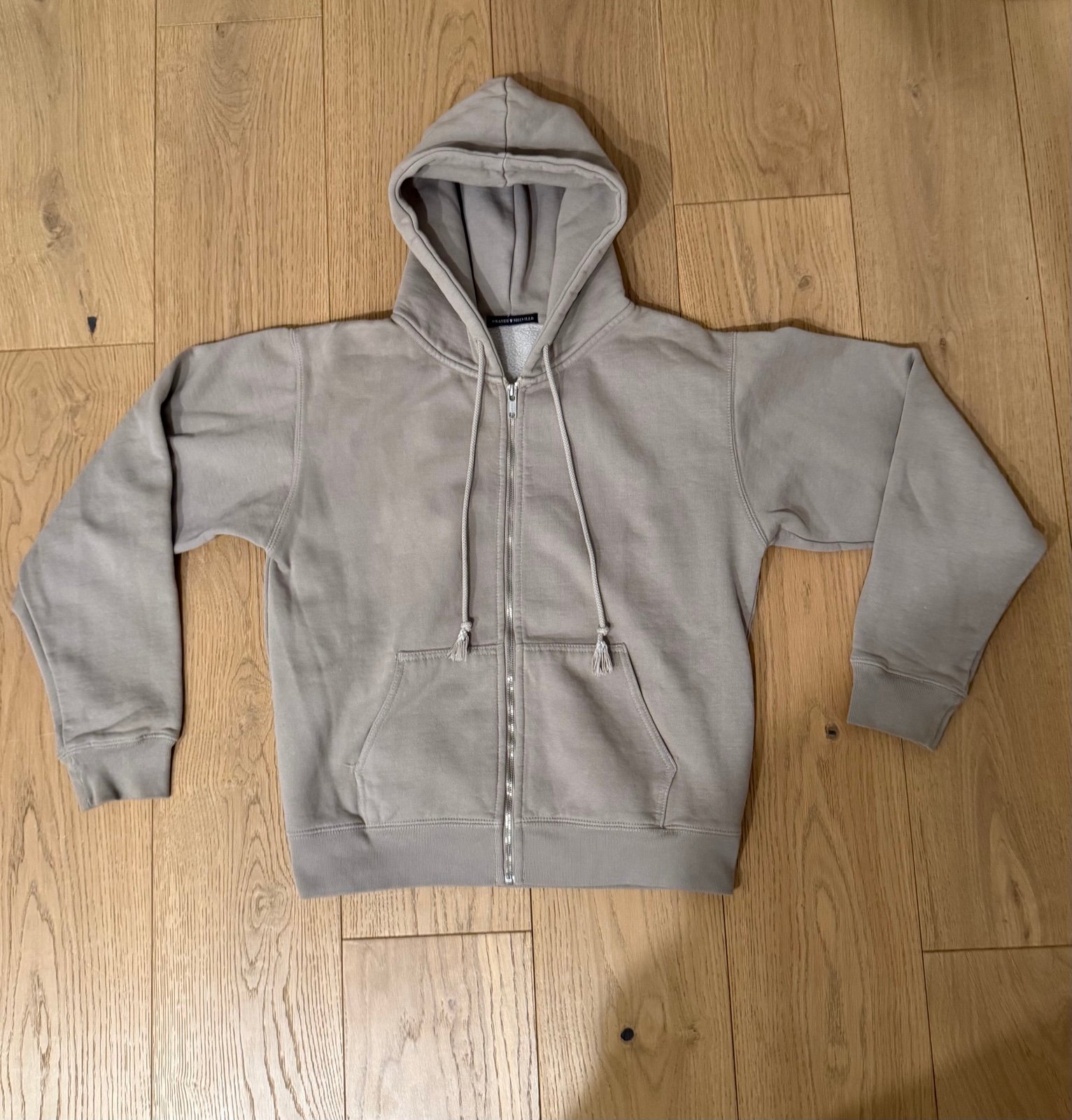 Taupe Brandy Melville Zip Up