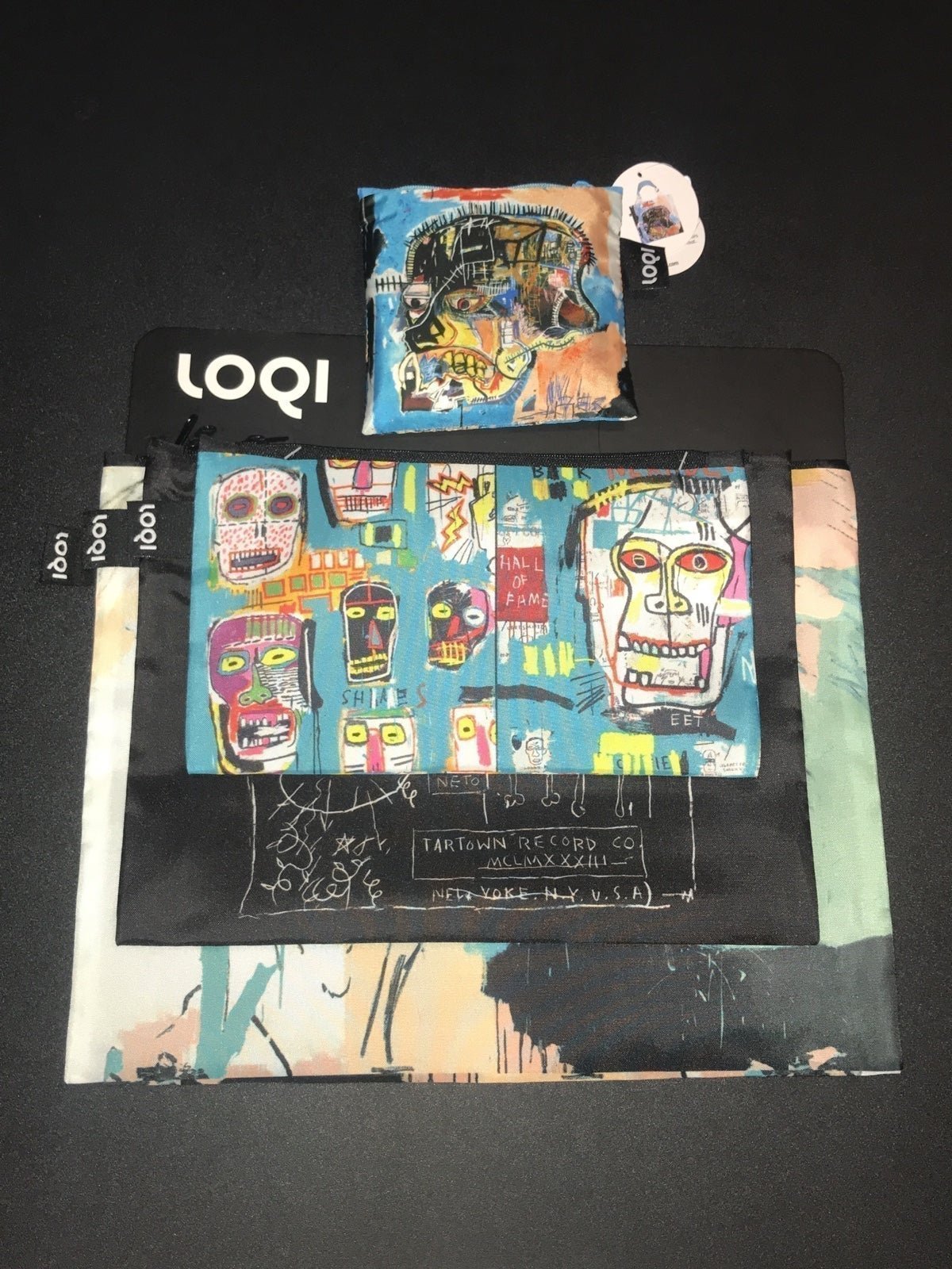 Jean-Michel Basquiat Bag and Pouches