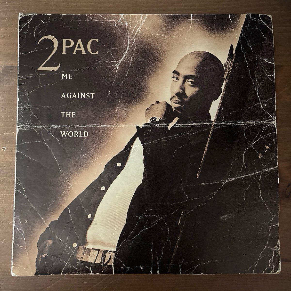 Vintage 2PAC Me Against the World Original Promo Poster 12x12 1995 RARE