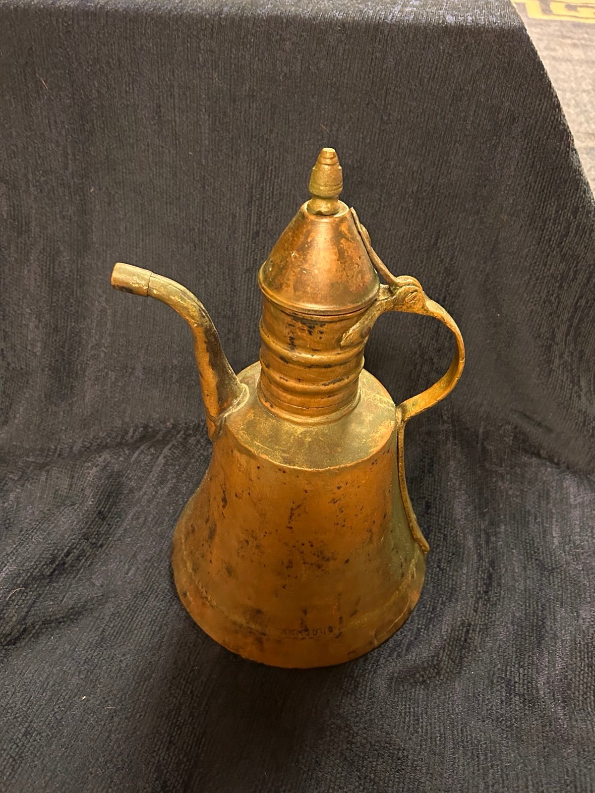 Vintage 19th century Turkish teapot.