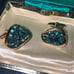 Vintage Koha Nephrite Jade Cuff Links New Zealand 1979 New In Case