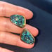 Vintage Koha Nephrite Jade Cuff Links New Zealand 1979 New In Case