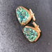 Vintage Koha Nephrite Jade Cuff Links New Zealand 1979 New In Case