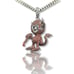 24 Cuban Chain - Gun Finish Red Devil
