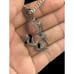24 Cuban Chain - Gun Finish Red Devil