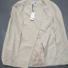 BEIGE Short Cape by COCOON Sz Small