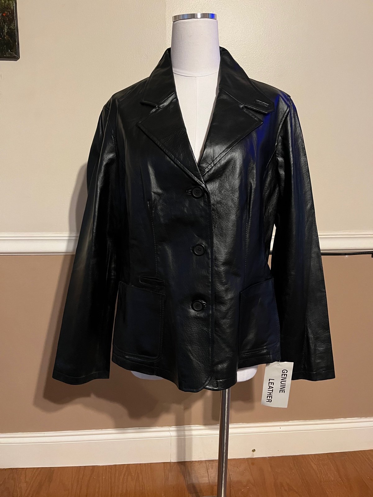 Chadwick’s 100% leather jacket