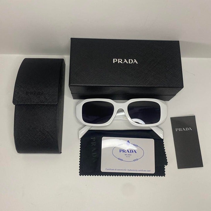 White sale Prada Sunglasses
