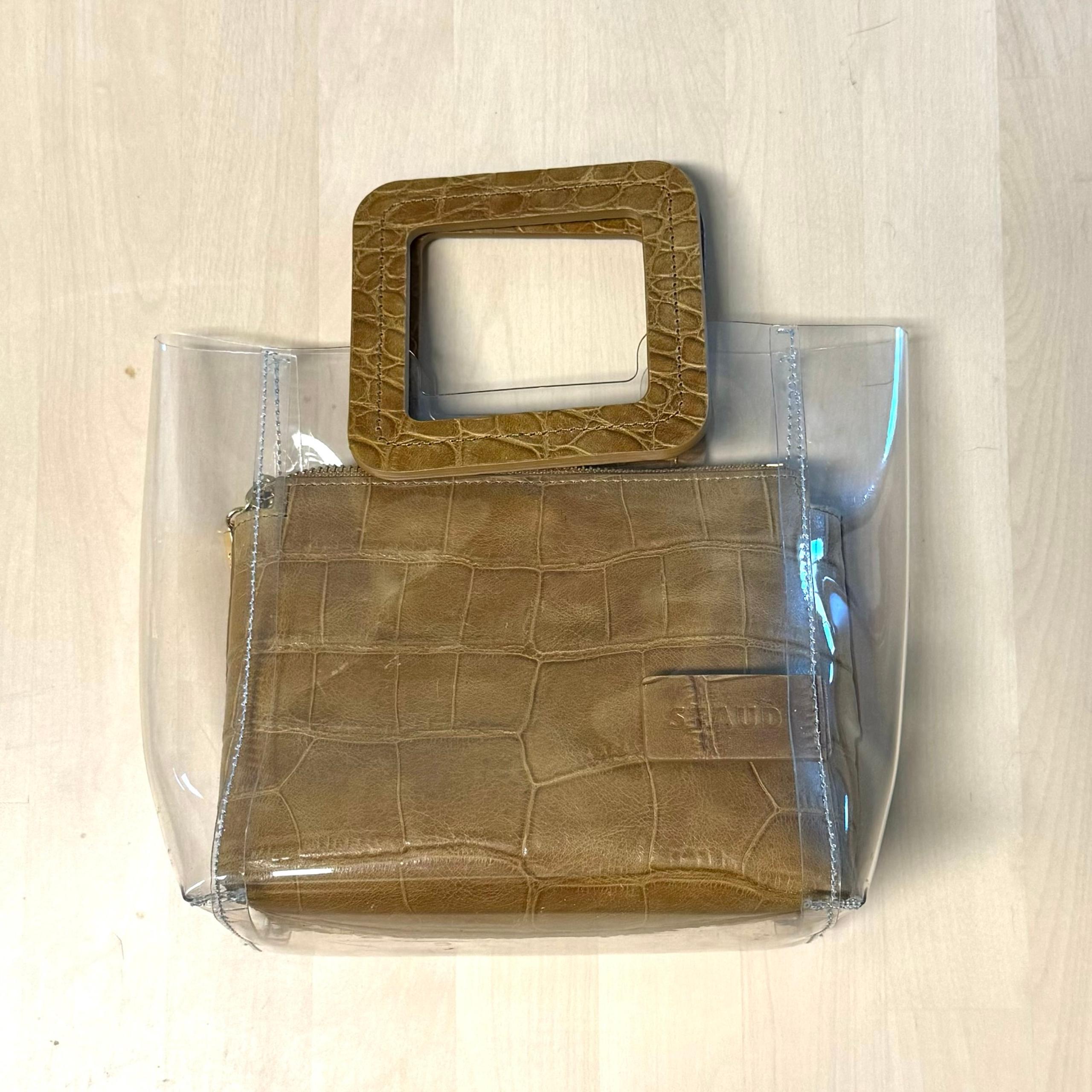 STAUD Mini Shirley PVC Bag with Inner Pouch