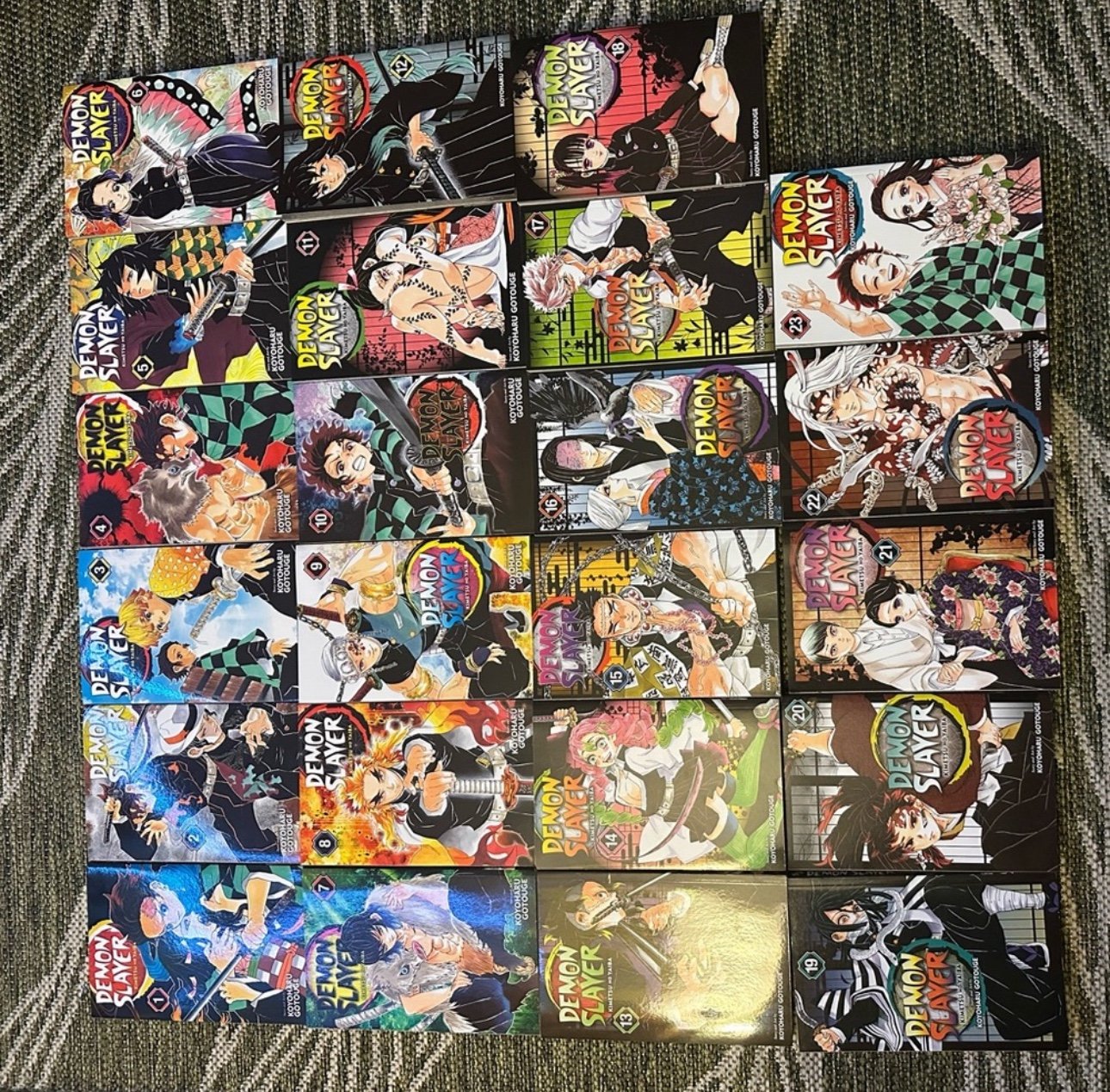 Demon Slay Manga Entire Collection (1-23) + 2 Add on books