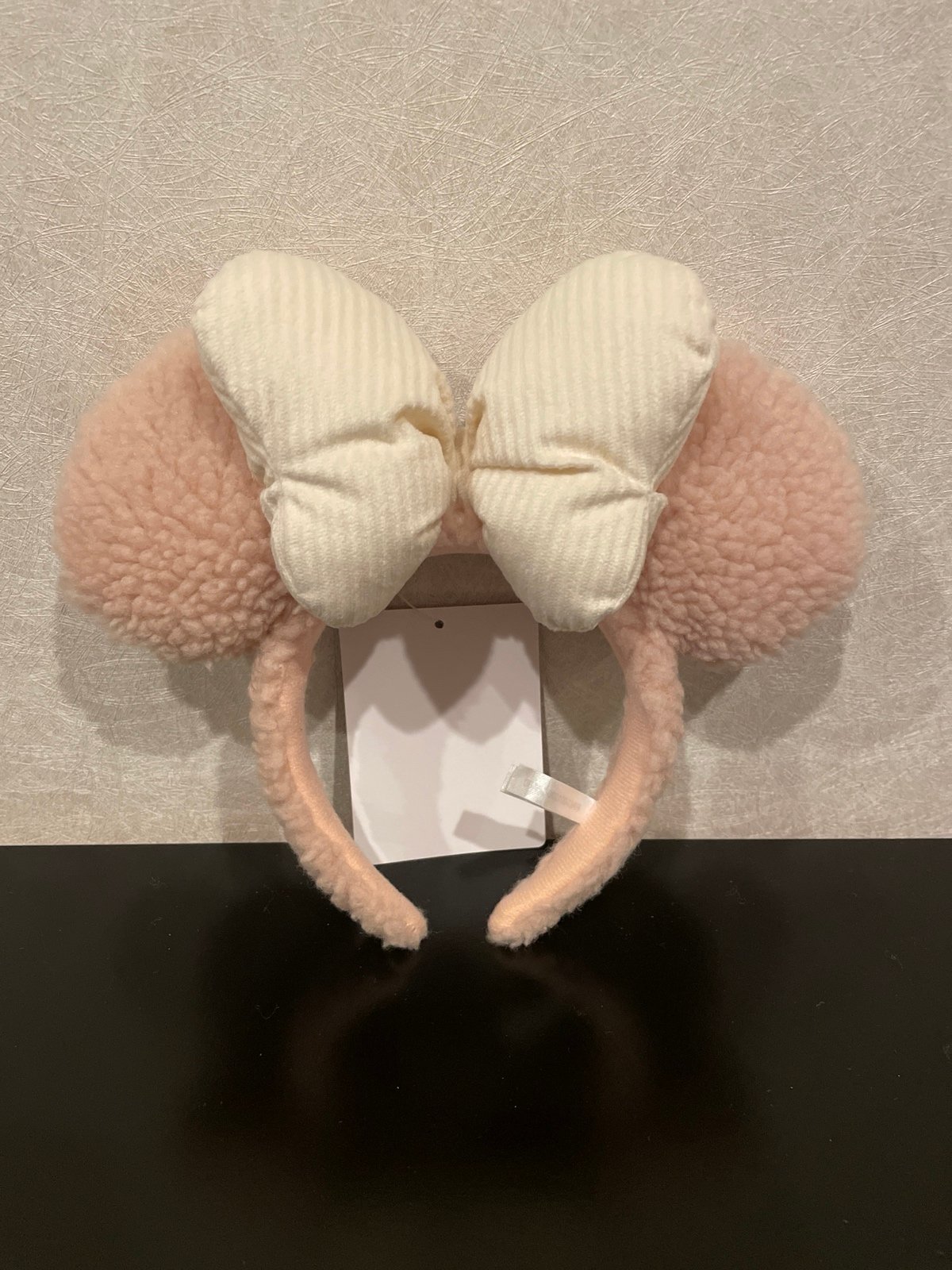 TDR Minnie Pink Sherpa Ears