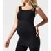 Blanqi Everyday Maternity Belly Support Tank Top Black