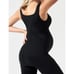 Blanqi Everyday Maternity Belly Support Tank Top Black