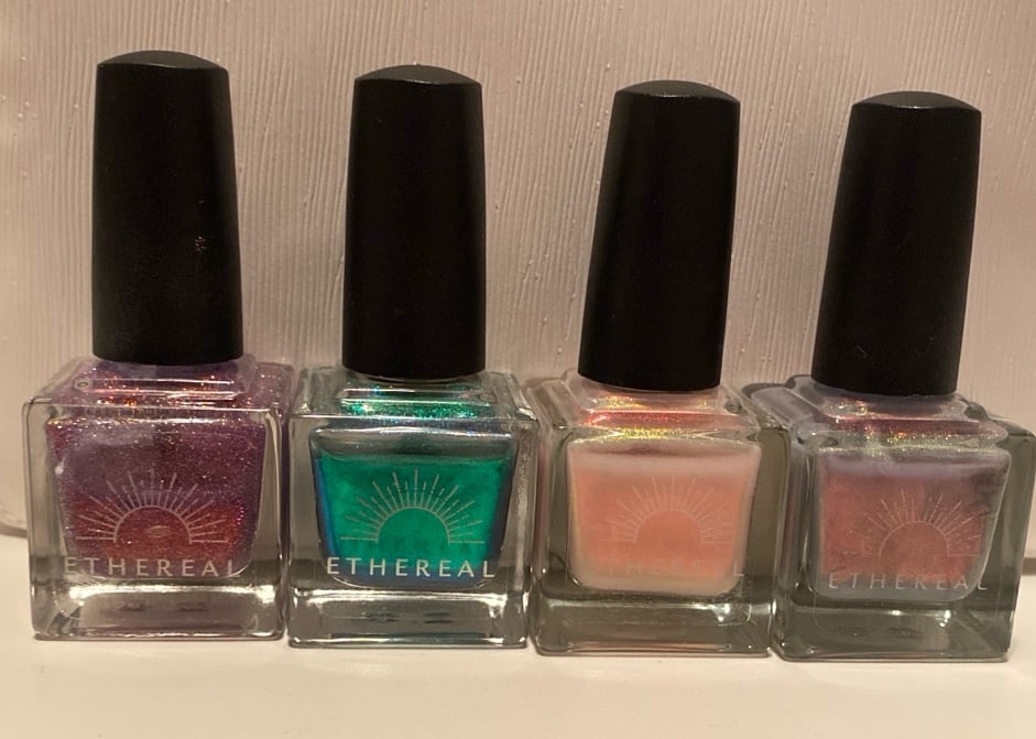 4 ethereal lacquer polishes