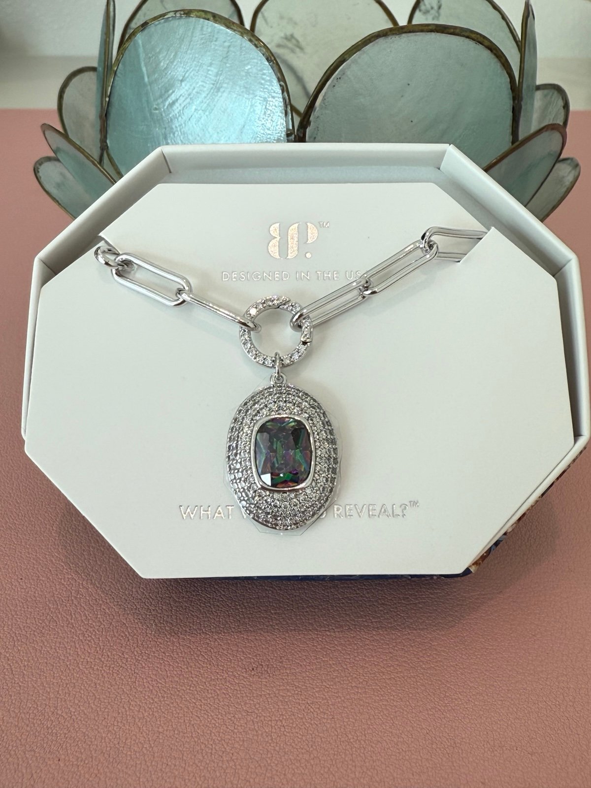 bomb party countless memories June birthday necklace alexandrite rhodium