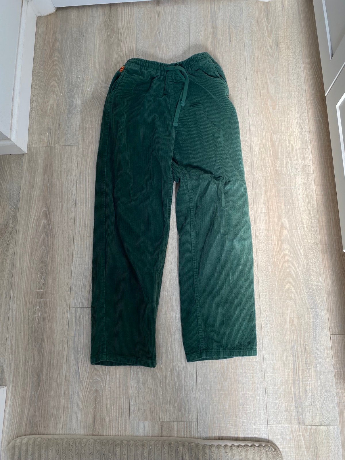Green empyre corduroy